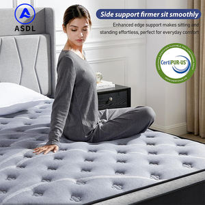 Colchón Ortopédico de Muelles con Espuma Viscoelástica, Plegable, Compacto, <span class=keywords><strong>para</strong></span> Dormir Bien, en Caja - Product Image 3