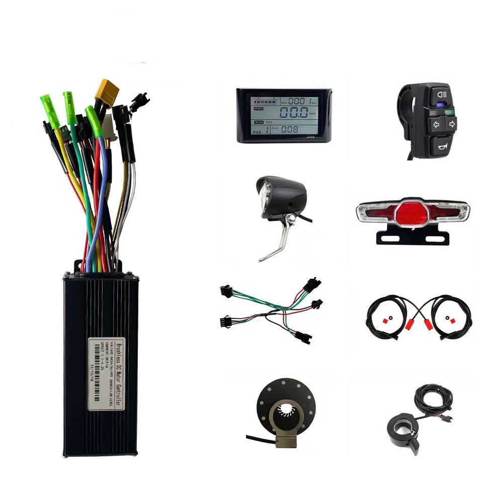 electrical bicycle controller 24v 30a Uxsiya Electric Sine 36V 48V 1000W?1500W 3 Mode Sine Controller LCD Display Kit for Electric Scooter : Sports & Outdoors TYD6K on it. Electric Motor Controller Set, 30A