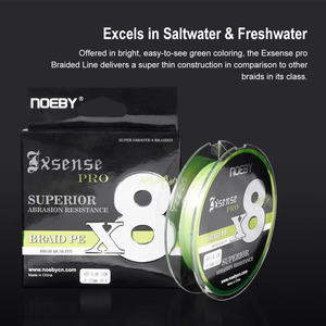 สายเบ็ดตกปลา Noeby X8 แบบถัก PE 14lb-60lb 150ม. สาย PE สำหรับตกปลา สายลีดเดอร์ - Product Image 5