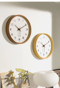 Moderne Luxus-Einzelwanduhr mit Quarzwerk, Traditionelles Design, Stillleben-Muster, Zeiger, Radio, Wohnzimmer-Dekoration - Product Image 6