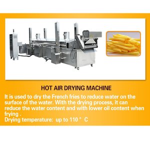 Dây chuyền sản xuất khoai tây hoàn toàn tự động quy mô nhỏ khoai tây chiên làm dây chuyền sản xuất máy - Product Image 5