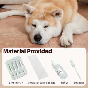 Kit de prueba combinado de venta directa de fábrica EHR-Ab/LYM-Ab/ANA-Ab/CHW-Ag 4 en 1 para detección para veterinarios Tira de prueba rápida de antígeno - Product Image 5