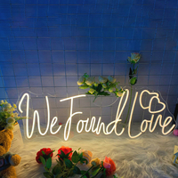 Decoraciones para Fiesta de Cumpleaños We Found Love, Luces Decorativas para Interiores, Adornos Colgantes Multicolores con Control Remoto para el Hogar y Fiestas