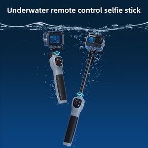 Adaptador TELESIN para GoPro12/11/10, Control Remoto Subacuático, <span class=keywords><strong>Palo</strong></span> Selfie, Resistente al Agua hasta 30 m, para <span class=keywords><strong>Buceo</strong></span>, Hero9/8 con Diseño de Logotipo - Product Image 3