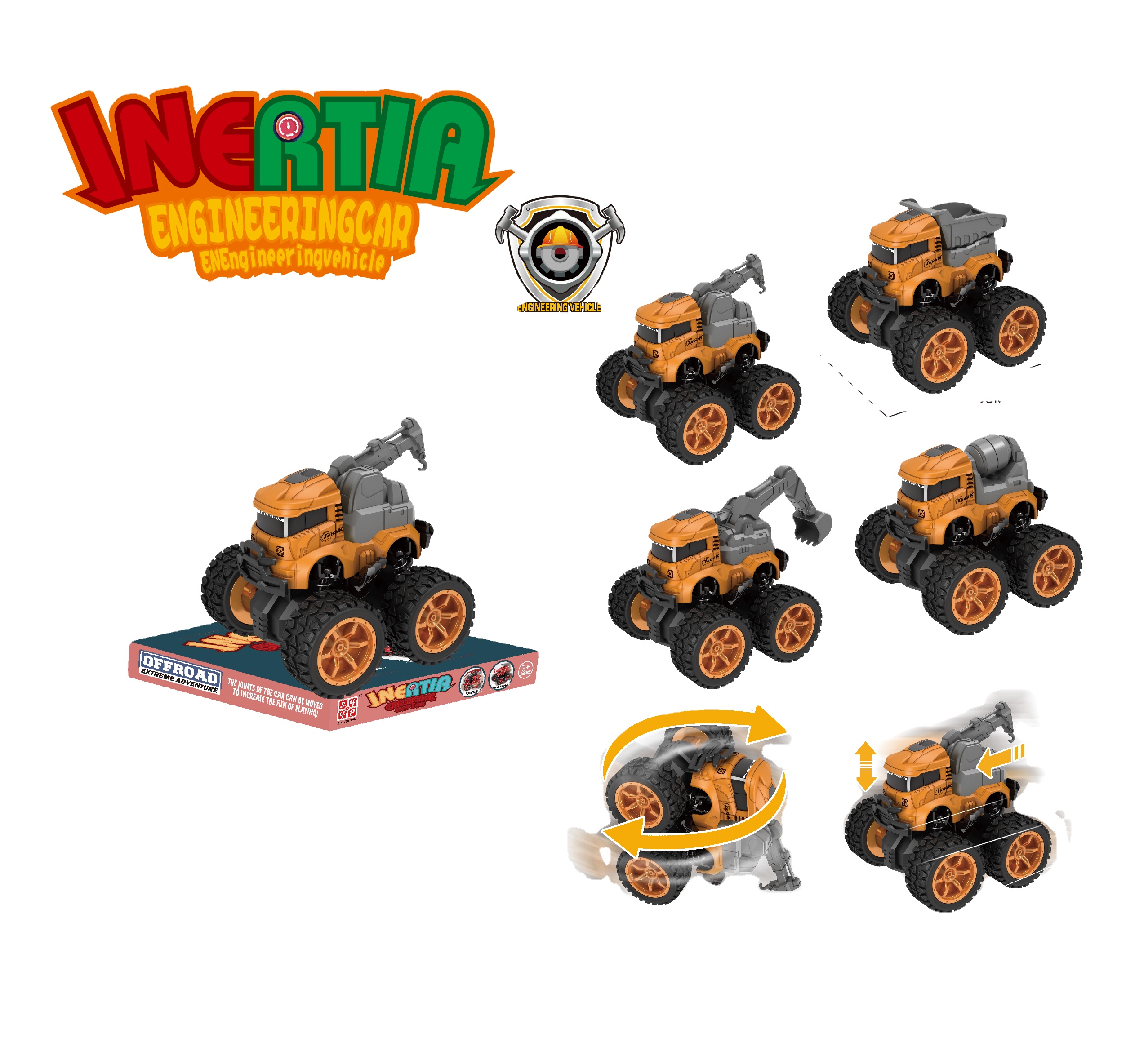 Plastic Cartoon Train Friction Power Toy Factory Cheap New Car for Baby Ocean Box Style Packing PCS Package Feature Material GUA