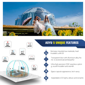<span class=keywords><strong>Tenda</strong></span> a Cupola Rimovibile AOYU ad Alta Sicurezza in PC Trasparente per Glamping, Giardino, <span class=keywords><strong>Campeggio</strong></span> per Bambini ed Esposizioni - Product Image 4
