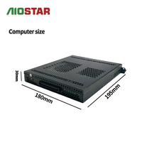 AIOSTAR standart OPS Mini PC 4GB DDR3 4K VGA gömülü bilgisayar ofis okul için endüstriyel beyaz tahta çözümleri beyaz