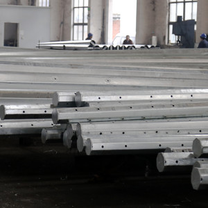 Poste de Acero Galvanizado PMC-500-10 de 35' 5.0 <span class=keywords><strong>KN</strong></span>, Poste Metálico Eléctrico Galvanizado - Product Image 2
