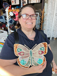 Plantilla <span class=keywords><strong>de</strong></span> marco <span class=keywords><strong>de</strong></span> mosaico <span class=keywords><strong>de</strong></span> mariposa ancha con base <span class=keywords><strong>de</strong></span> madera para arte <span class=keywords><strong>de</strong></span> mosaico DIY, marco <span class=keywords><strong>de</strong></span> mosaico 3D <span class=keywords><strong>de</strong></span> mariposa - Product Image 5