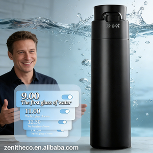 Custom Logo Portable Smart APP Control Temperature Display the Water Intake UV Bottle with Reminder to Drink - Product Image 4