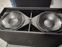 SUB 9006-AS Double caisson de basses actif de 18 pouces avec DSP, équipement audio professionnel pour DJ, haut-parleurs de basses puissants