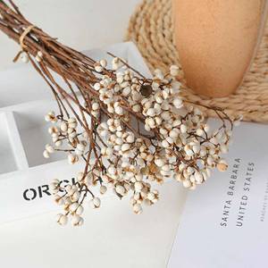 Mỗi Tình Yêu Khô Sapium Cành Trái Cây Nhỏ Màu Trắng Hoa Khô Vòng Hoa Sắp Xếp Cho Trang Trí Đám Cưới - Product Image 5