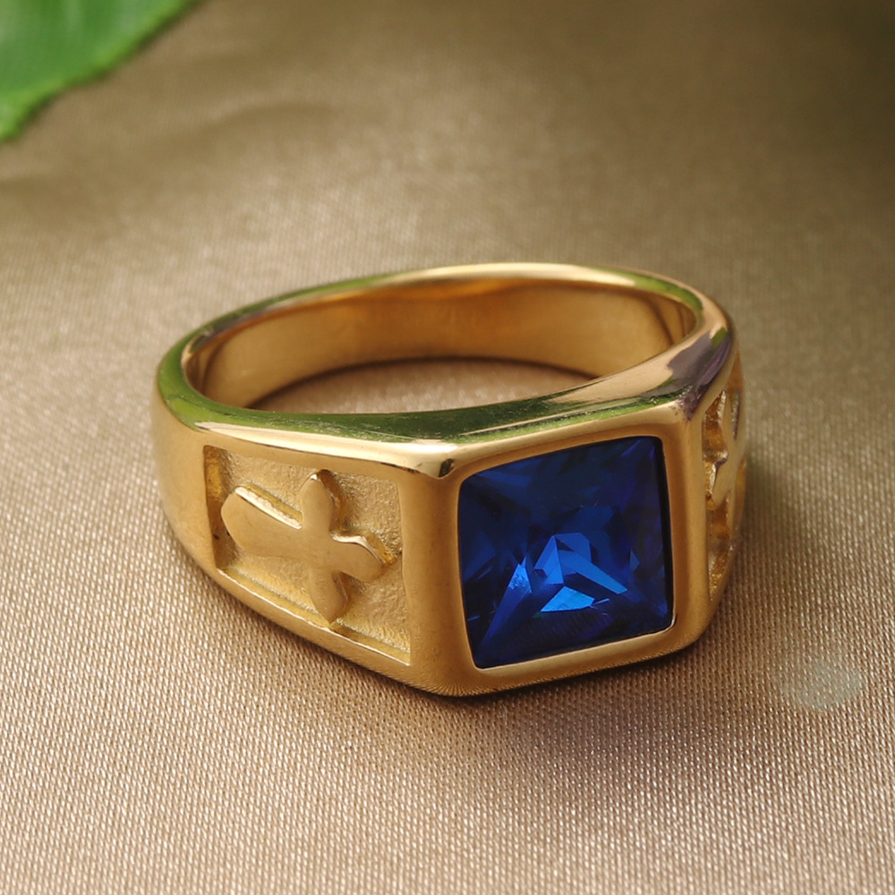 Golden Blue Stone