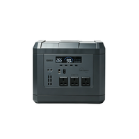 Station d'alimentation portable pour l'extérieur avec panneau solaire et recharge automobile, batterie LiFePO4, système de stockage d'énergie solaire domestique