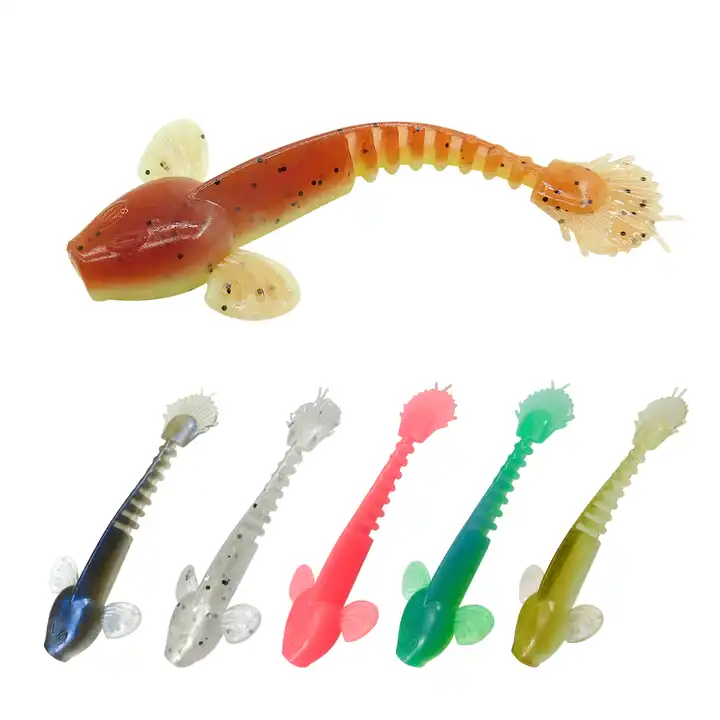 esfishing wholesale fishing worms salamander 5.5cm