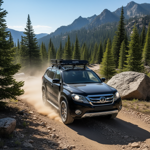 Portapacchi da Tetto in Acciaio Osakapro, Cestello Portabagagli con Staffa di Montaggio 43 Motoring - Product Image 2