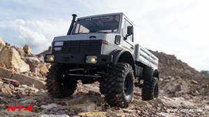 CROSSRC NT4 1/10 RC Crawler Unimog Brushed Truck 4WD Portal Axle Independent Diff Lock <span class=keywords><strong>2</strong></span> Speed 70KG Servo Hobby Car RTR - Product Image 6