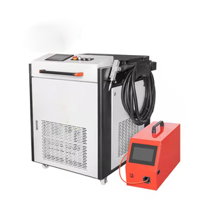 เครื่องเชื่อมไฟเบอร์แบบมือถือขนาดเล็ก เลเซอร์สปอต 1000w 1500w 2000W 3000W สำหรับเชื่อมแผ่นสแตนเลส - Product Image 1