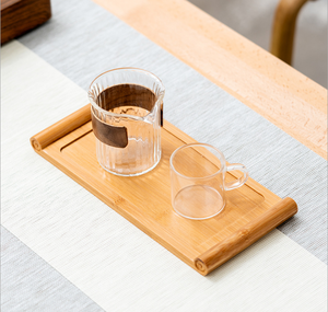 Bandeja Rectangular de Bambú Ecológica para Postres, Té, Café, Decoración y Platos - Product Image 2