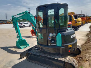Excavatrice d'occasion Kobelco SK55SR modèle 2023, 5,5 tonnes de poids opérationnel, bonnes performances, prix bas, hydraulique, Chine - Vente chaude - Product Image 2