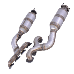 Bán buôn bán hàng trực tiếp hệ thống ống xả ba cách chuyển đổi xúc tác thép không gỉ cho BMW 740 - Product Image 5