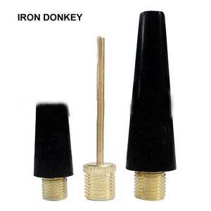 Насадка-коннектор для накачки велосипедных шин IRONDONKEY, клапан для насоса, сталь, латунь, пластик, серебро/черный/золото - Product Image 6