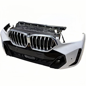 Per BMW <span class=keywords><strong>serie</strong></span> <span class=keywords><strong>6</strong></span> X6G06LCi aggiornamento automatico utilizzato in fibra di carbonio taglio paraurti anteriore tra cui fendinebbia di alta qualità scarico urto Auto - Product Image 2