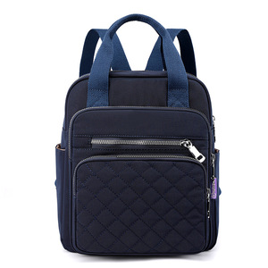 Borsa a Tracolla Impermeabile in Nylon Estwell per Donne, Zaino Multifunzionale alla Moda per Scuola, Viaggi e Shopping, <span class=keywords><strong>Blu</strong></span> Scuro - Product Image 5