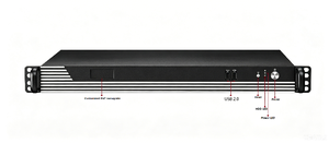 คอมพิวเตอร์อุตสาหกรรมแบบติดตั้งบนแร็คขนาด 1U พร้อมพอร์ต COM 10 พอร์ต GPIO 8 พอร์ต USB 3.0/2.0 พอร์ต 2 พอร์ต Realtek Gigabit LAN PCIex16 Mini PCIe MSATA WiFi 4G - Product Image 2