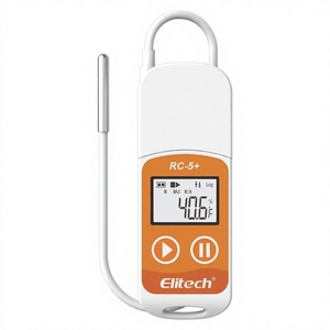 RC-5+ TE LCD Digital USB <b>Temperature</b> <b>Data</b> <b>Logger</b> Reusable Recorder Refrigerator Thermometer 32000 Points High - Product Image 1