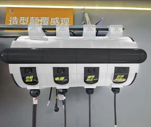 Enrouleur de tuyau rétractable mural gain de place, équipement de lavage de voiture, système d'air, d'eau et d'électricité - Product Image 4