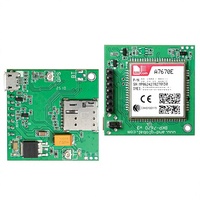 Kit Breakout Slot Kartu Nano SIM Push Push A7670E dengan Antarmuka Komunikasi TTL LTE Cat 1