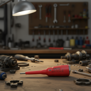 Knipex <b>Socket</b> Wrench 3/8 In Square Drive For Hexagon Screws Made In Germany - Product Image 3