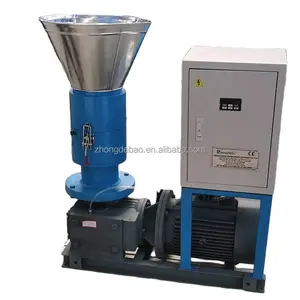 Industrial High Efficiency Biomass Pelletizer Wood Burning Pellet Feed Mills Making Machine For Fire Pelets