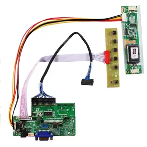 3.5 8.4 10.4 14.1inch VGA đầu vào phổ LCD Điều khiển board 40 pin 30pin 20pin LVDS TFT LCD hiển thị bảng điều khiển