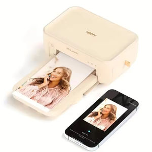 Impresora Fotográfica a Color Inalámbrica HPRT CP4100, Impresión por Sublimación Térmica, Video AR Instantáneo, Compacta, con Wifi, para Pasaportes - Product Image 1