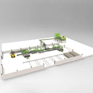 Precast Concrete Products Manufacturer Precast Concrete Lightweight Wall Panel Roll Forming Production Line