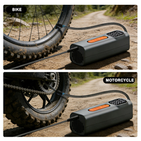 Pompe à air électrique portable pour voiture, compresseur d'air, pompe de dégonflage, gonfleur de pneus rechargeable pour voiture, moto, vélo, ballon