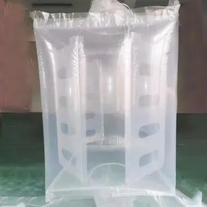 PEバッフルライナー安全率: 5:1 UV処理防水1000 kgジャンボコンテナバッグ