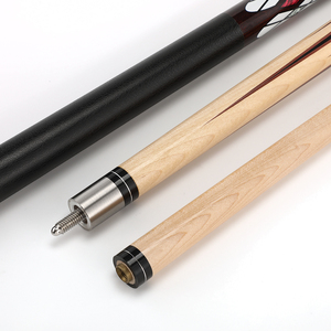 Taco <span class=keywords><strong>de</strong></span> billar en oferta, <span class=keywords><strong>de</strong></span> madera <span class=keywords><strong>de</strong></span> arce <span class=keywords><strong>de</strong></span> alta calidad, con extremo forrado en cuero, 58 pulgadas, punta <span class=keywords><strong>de</strong></span> 13 mm, unión <span class=keywords><strong>de</strong></span> acero inoxidable. - Product Image 4