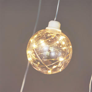 Lampe suspendue en fil de cuivre à 10 têtes de gypsophile, directement de l'usine, pour la décoration de lieux de <span class=keywords><strong>mariage</strong></span> et de festivals - Product Image 3
