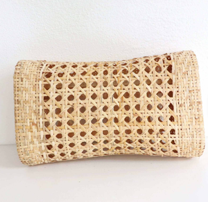Almohada Tejida a Mano de Ratán Natural Tradicional, Ecológica, con Soporte para el Cuello, Refrescante para Dormir en Verano, Relleno de Fibra Hueca - Product Image 1