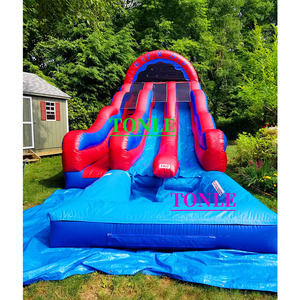 22ft nhiệt đới sóng thương mại lớp sóng nước trượt tuyết Hồ bơi bơm hơi nước trượt tuyết nhiệt đới sóng Inflatable nước trượt tuyết - Product Image 3