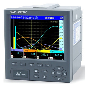 Registrador Sin Papel Swp Asr100 de 4 Canales con Pantalla Gráfica e Interfaz Rs485, Registrador de Datos Ambientales - Product Image 1