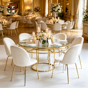 Chaise de salle à manger rembourrée en tissu velours, design moderne et luxueux, gain de place - Product Image 6