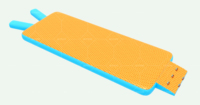 Plateforme de baignade gonflable flottante en Drop Stitch avec échelle, poignées, anneaux en D et sac de pompe pour yacht, lac, plage et natation