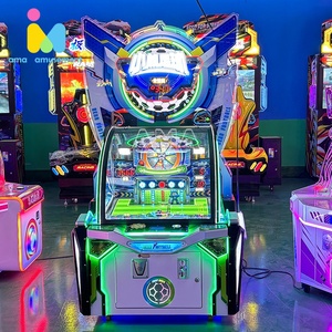 Machine d'arcade de rachat de football Little Bear à pièces par AMA dans une aire de jeux intérieure avec nouveau <span class=keywords><strong>flipper</strong></span> fantôme Ball - Product Image 1