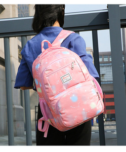 Foreign Trade Leisure Three-piece Backpack Fashion Printed Backpack School Bag Sports Leisure Backpack for Girl - Product Image 4