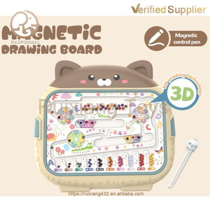 กระดาน<span class=keywords><strong>วาด</strong></span>เขียนสำหรับเด็กจากโรงงาน ของเล่นเสริมพัฒนาการ บอร์ดกิจกรรมมอนเตสซอรี่ ของเล่นกระดานวาดเขียนลาย<span class=keywords><strong>การ์ตูน</strong></span>หมี และของเล่นเกมเขาวงกตลูกปัด - Product Image 3
