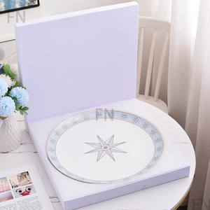 Plateau à café en porcelaine fine de haute qualité, best-seller, avec grand plateau de 16 pouces - Product Image 5